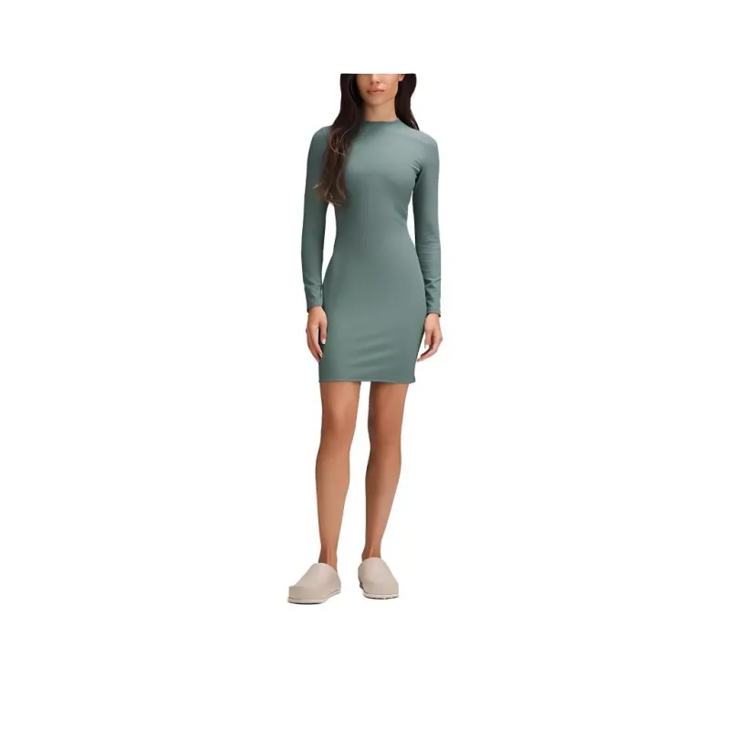Lululemon Long Sleeved Dresses Women's Green-0