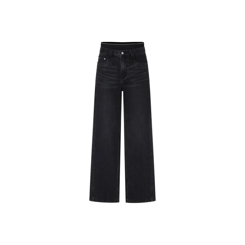 MO&CO Jeans Women's Denim Black-0