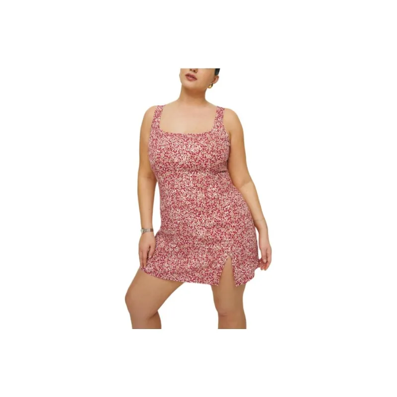 REFORMATION Noha Dress Es Slip Dresses Women's Rose-0