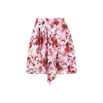IRO NIGHT Casual Short Skirts Women's Pink