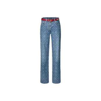 LOUIS VUITTON Lv X Ac Monogram Jeans