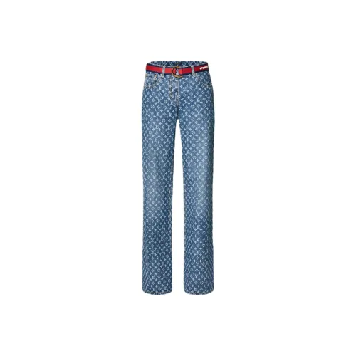 LOUIS VUITTON Lv X Ac Monogram Jeans