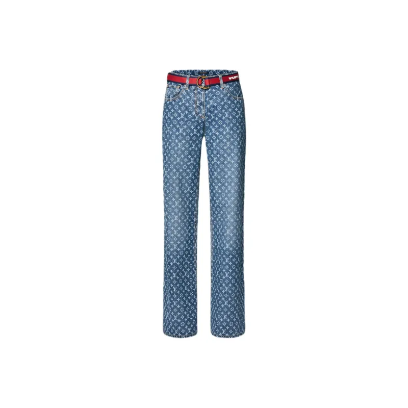 LOUIS VUITTON Lv X Ac Monogram Jeans-0