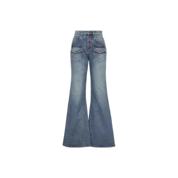 BALMAIN Jeans Women's Blue