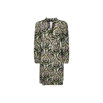 WEEKEND MaxMara All Over Floral Printed V Neck Dress