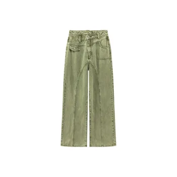 CHUU Jeans Women's Green