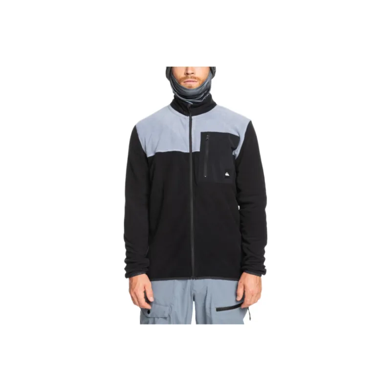 Quiksilver Velvet feel Coat Men's Pure Black-0