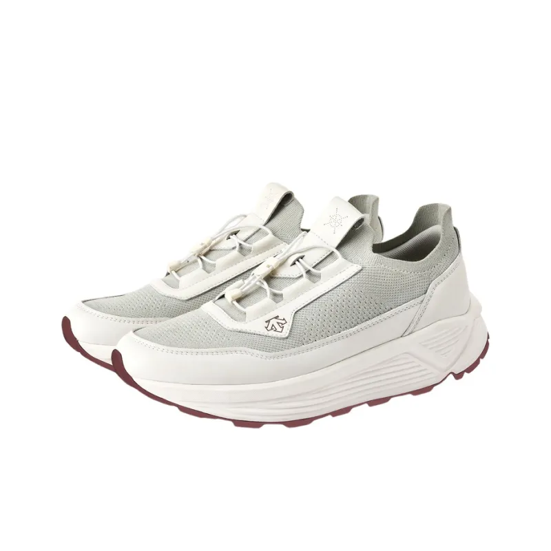 DESCENTE Dualis Low Top Casual Shoes Women's White-1