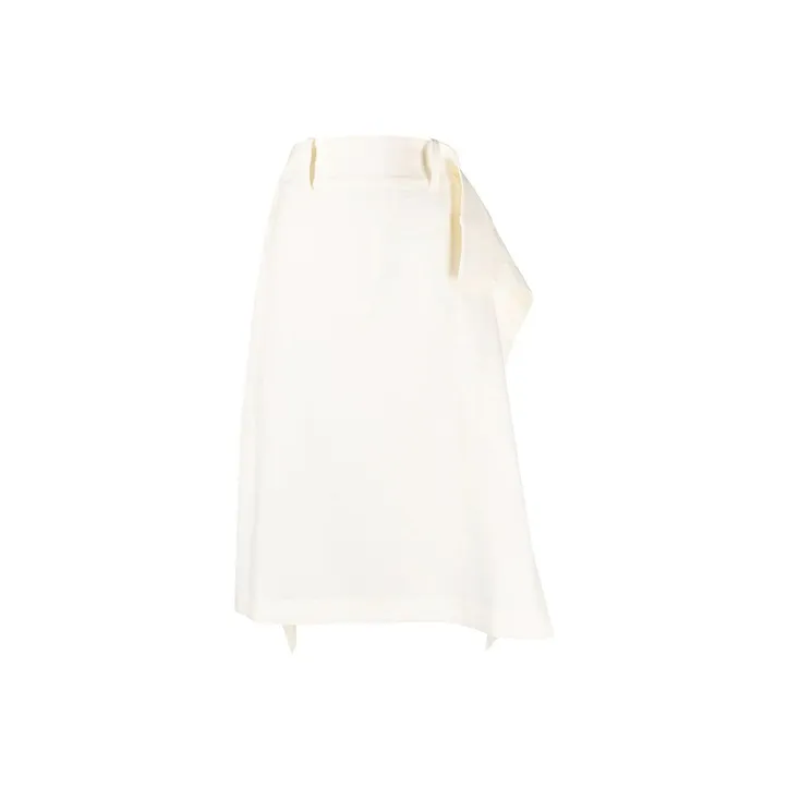 Y 3 Casual Long Skirts Women's White-0