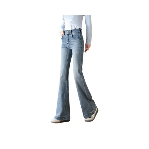 TERRE BLEUE Jeans Women's Blue