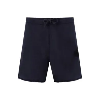 GANNI Logo Embroidered Drawstring Shorts