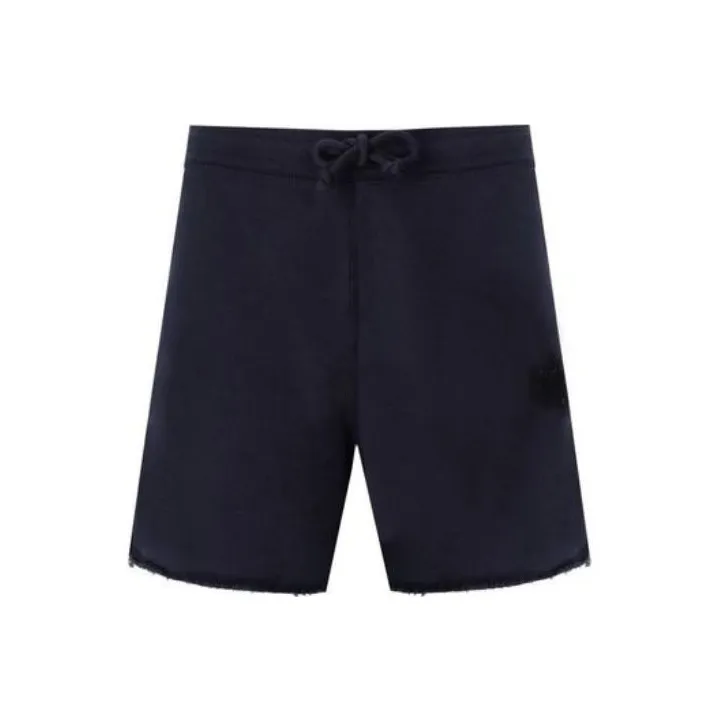 GANNI Logo Embroidered Drawstring Shorts-0