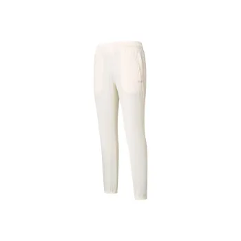 Erke Knitted Sports Pants Women's Cheese White