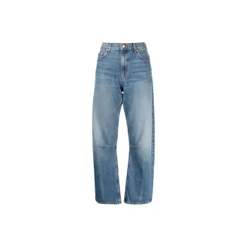Ulla Johnson The Esme Tapered-leg Jeans