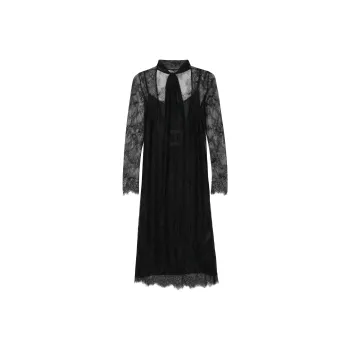 Blumarine Chantilly lace Maxi Dress