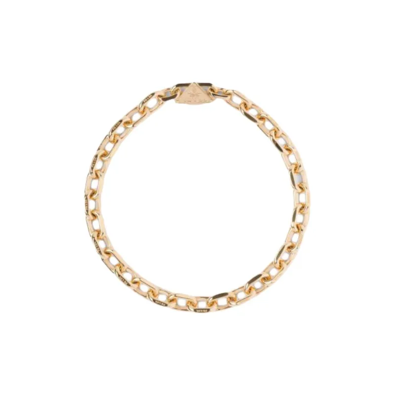 PRADA 750 Gold Necklaces Unisex Gold-0
