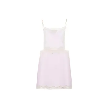 PRADA SS24 Slip Dress Women's Pink