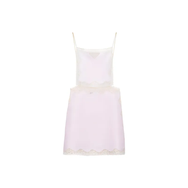 PRADA SS24 Slip Dress Women's Pink-0