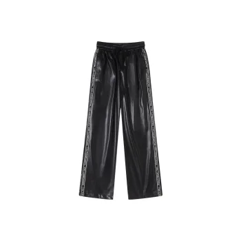 C'N'C Fall And Winter Leather Pants Women's