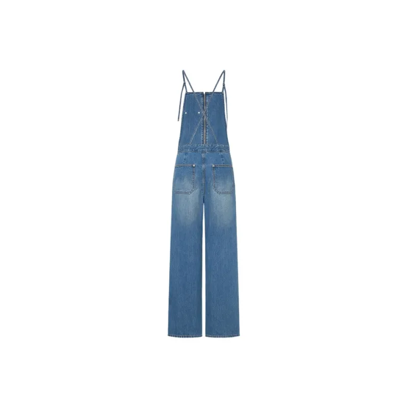 MOCO Overalls Women's Denim Blue-1