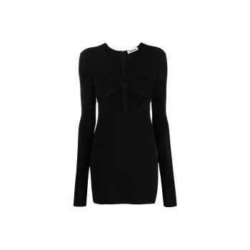 AMBUSH Cut Out Detailed Mini Dress