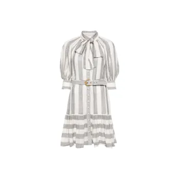 Zimmermann SS24 Short-Sleeved Dresses Women's White