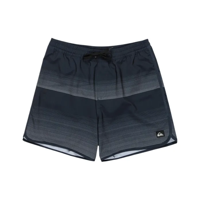 Quiksilver Swimming Shorts Men's Black Marine Blue-1