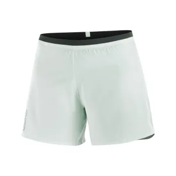 SALOMON CROSS 5' Casual Shorts Women's Mist Blue