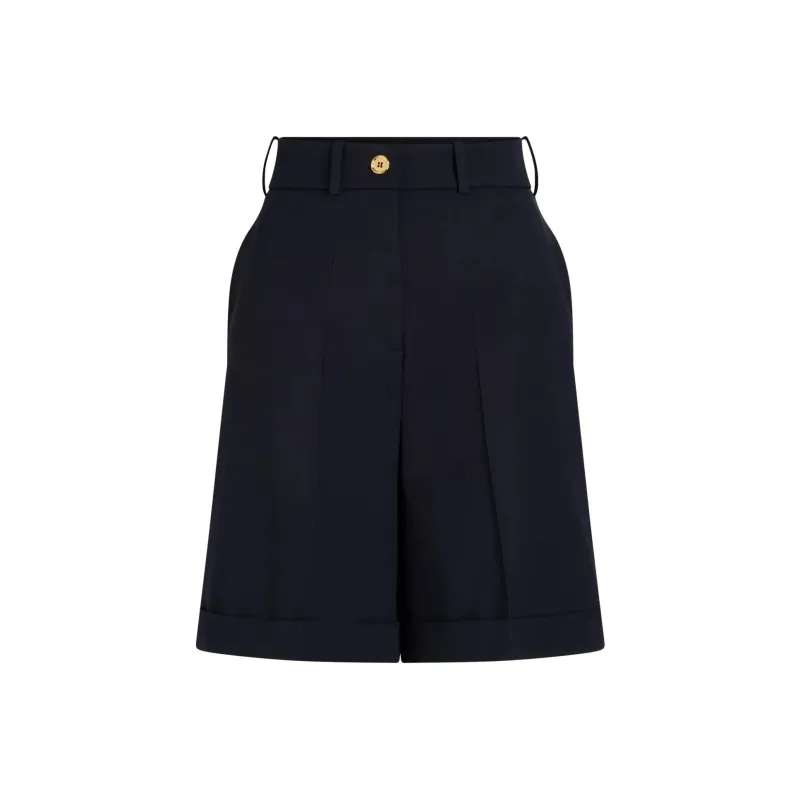 Patou Twill Bermuda Shorts-0