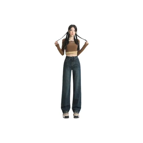 Rose Jeans Women's Texture Blue
