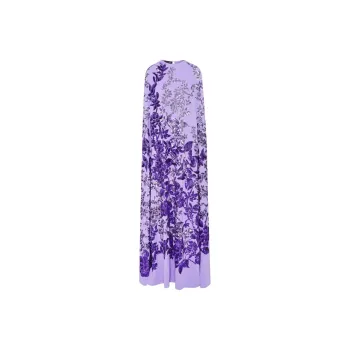 Oscar De La Renta Ombré Peony Sequinned Kaftan