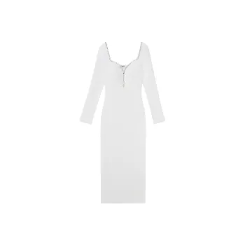 Self portrait Long Sleeved Dresses Women's White