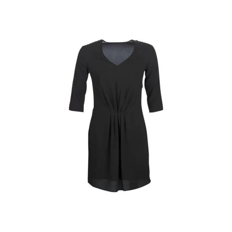 IKKS PARIS Long Sleeved Dress Women's Black-0