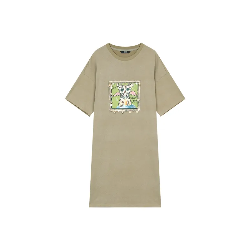 ELF SACK Short Sleeved Dress Women's-0