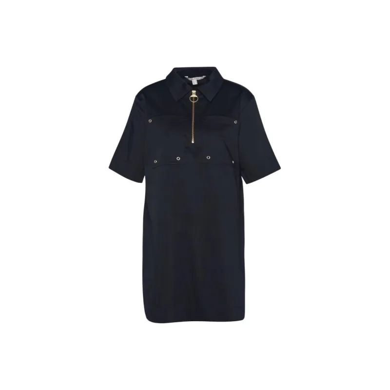 BARBOUR Short Sleeved Dress Women's Black-0