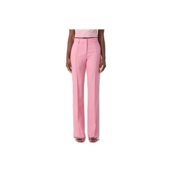 MSGM Straight Leg Pleated Tailored Trousers