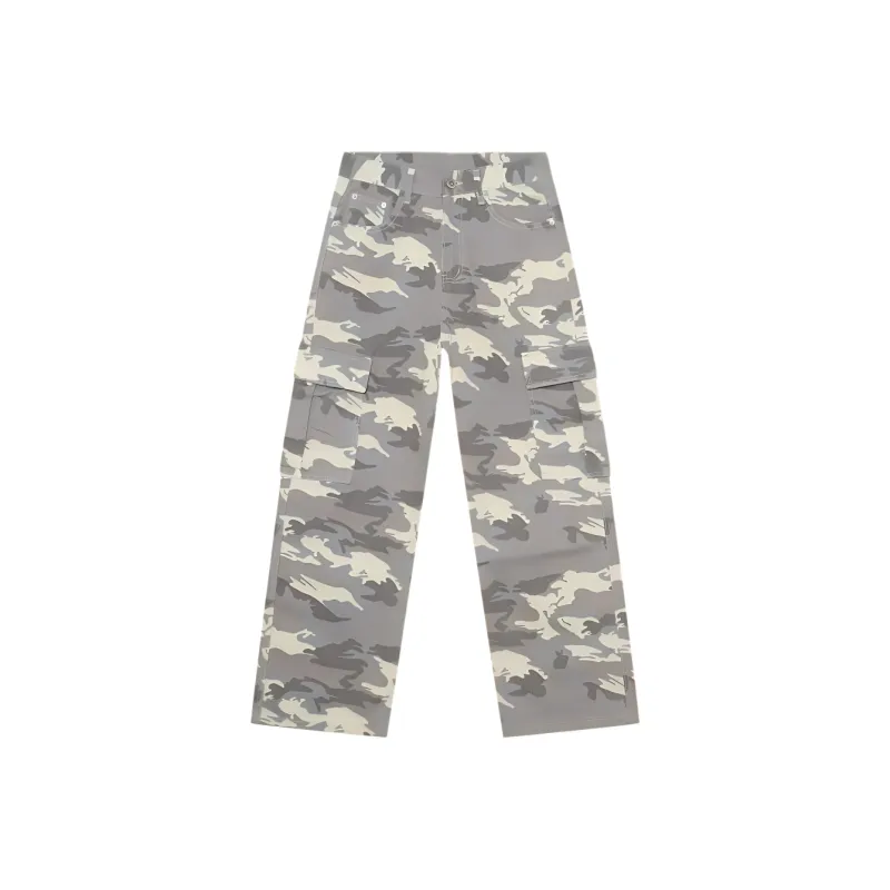 Honey Cargo Pants Unisex Camouflage-0