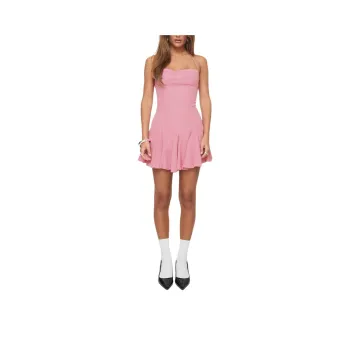PRINCESS POLLY DELAMERE MINI DRESS Slip Dresses Women's PINK/Pink