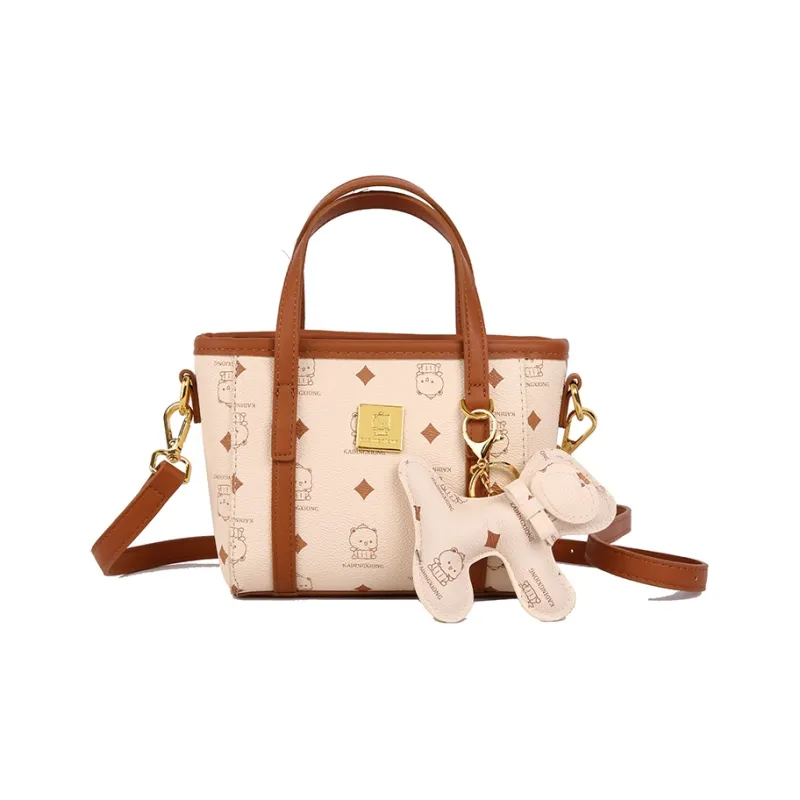 Miss Angel PU Handbag Unisex Multicolor-11