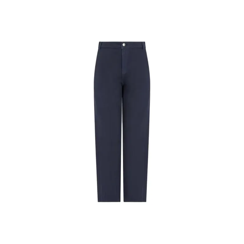 EMPORIO ARMANI J4H Icon Oval leg Jeans In Garment dyed Drill-0