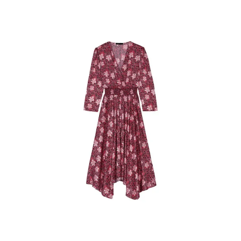 Maje Long Sleeved Dresses Women's Multicolor-0
