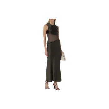 Christopher Esber Verdant Falls Silk Maxi Dress