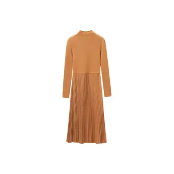 OVV Long Sleeved Dress Women's Dark Orange