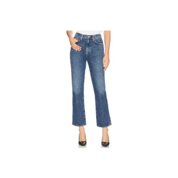 AGOLDE High-waist Cropped Jeans