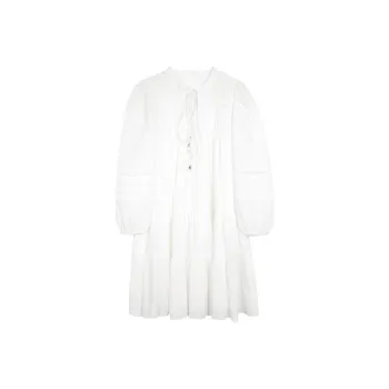 3COLOUR Long-Sleeved Dresses Women's White