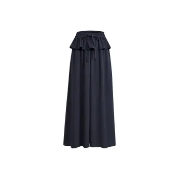 KUOSE Casual Pants Women's Navy Blue