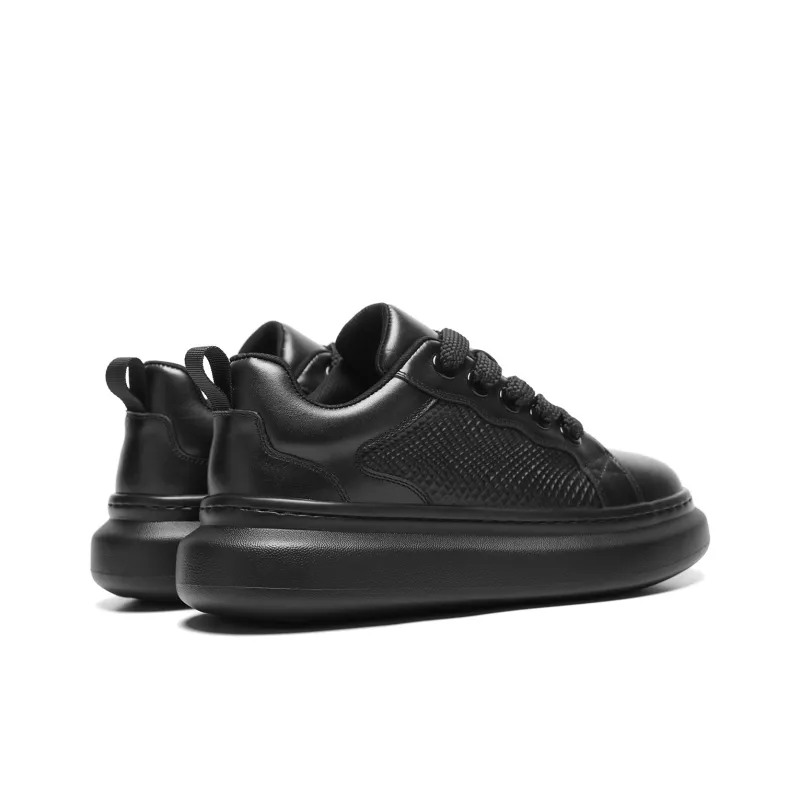 Meixi Breathable Height Increase Low Top Skateboard Shoes Men's-7