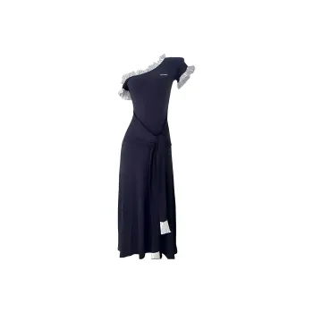 AURORA MUSE Short Sleeved Dress Women's Navy Blue