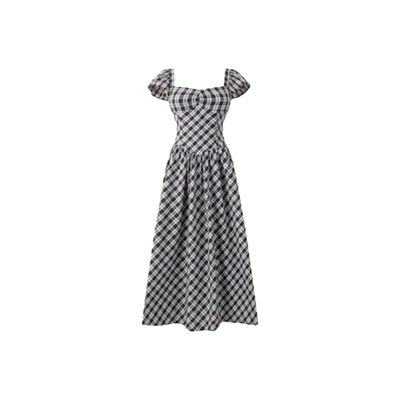 AFGGD Short Sleeved Dress Women's-0