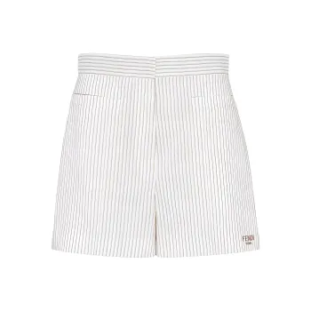 FENDI Striped Shorts